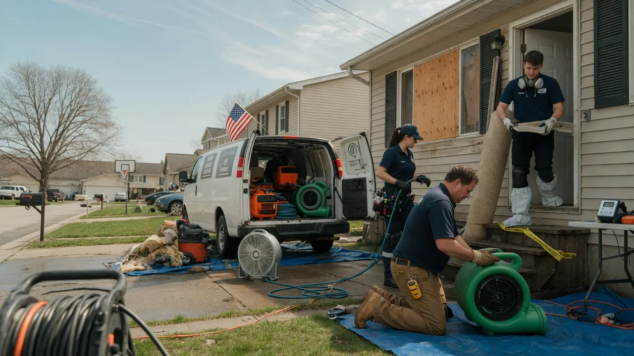 Water Damage Restoration in Central, AZ near me